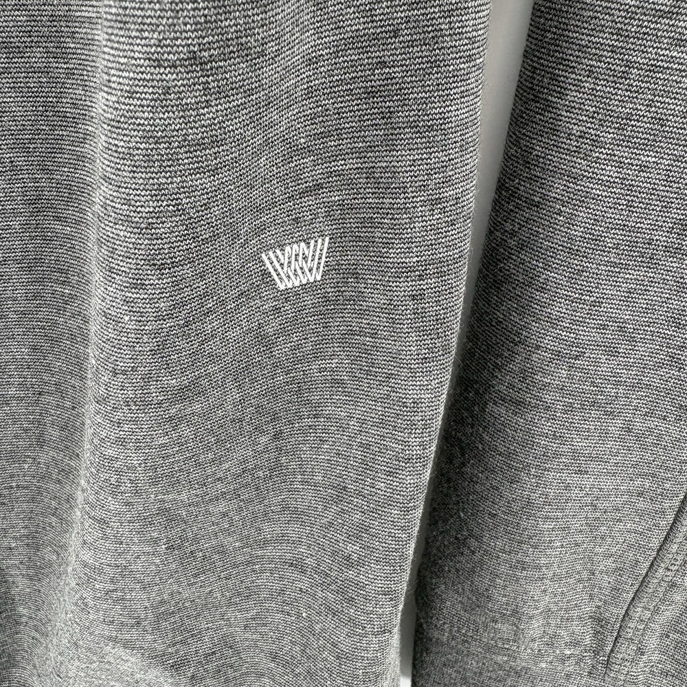 Mack Weldon Jacket Men Large Gray Atlas Full Zip Stretch Everyday Sweatshirt - Picture 4 of 8